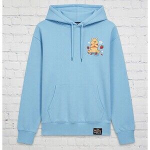 Winnie The Pooh Hoodie Large Blue Disney Collectible Outdoor Berry Sweet